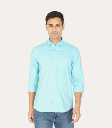 Plain Formal Fit Full Shirt