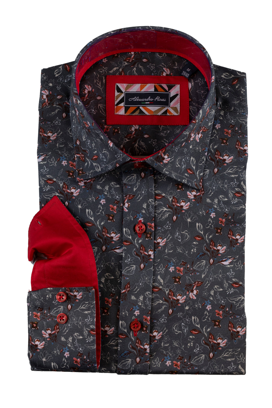 AR AW24 005 GREY/RED