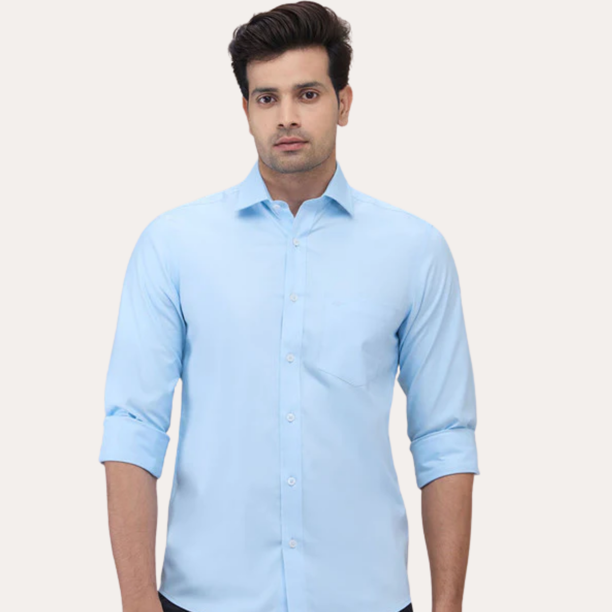 Plain Fit Full Shirt
