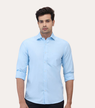 Plain Fit Full Shirt