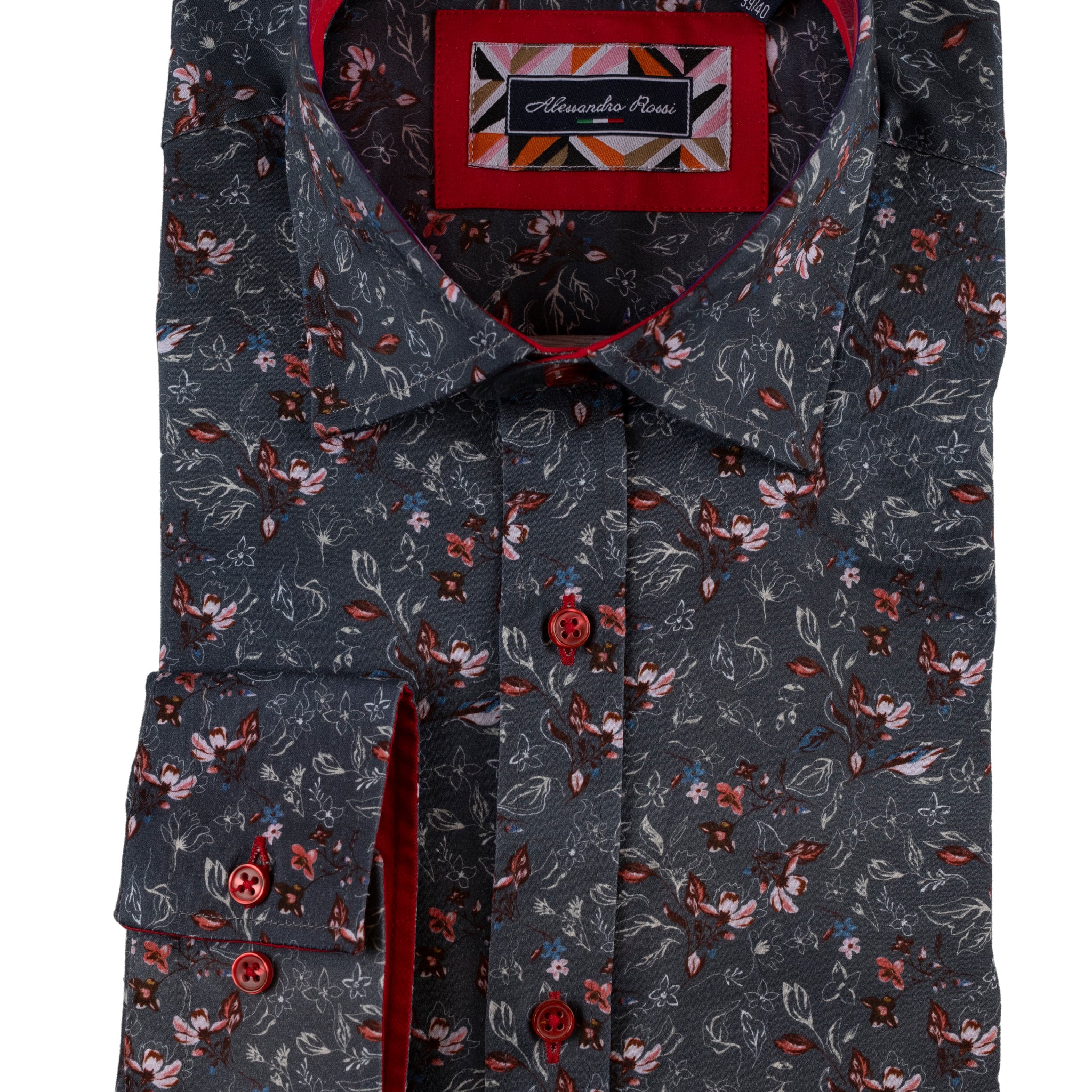 AR AW24 005 GREY/RED